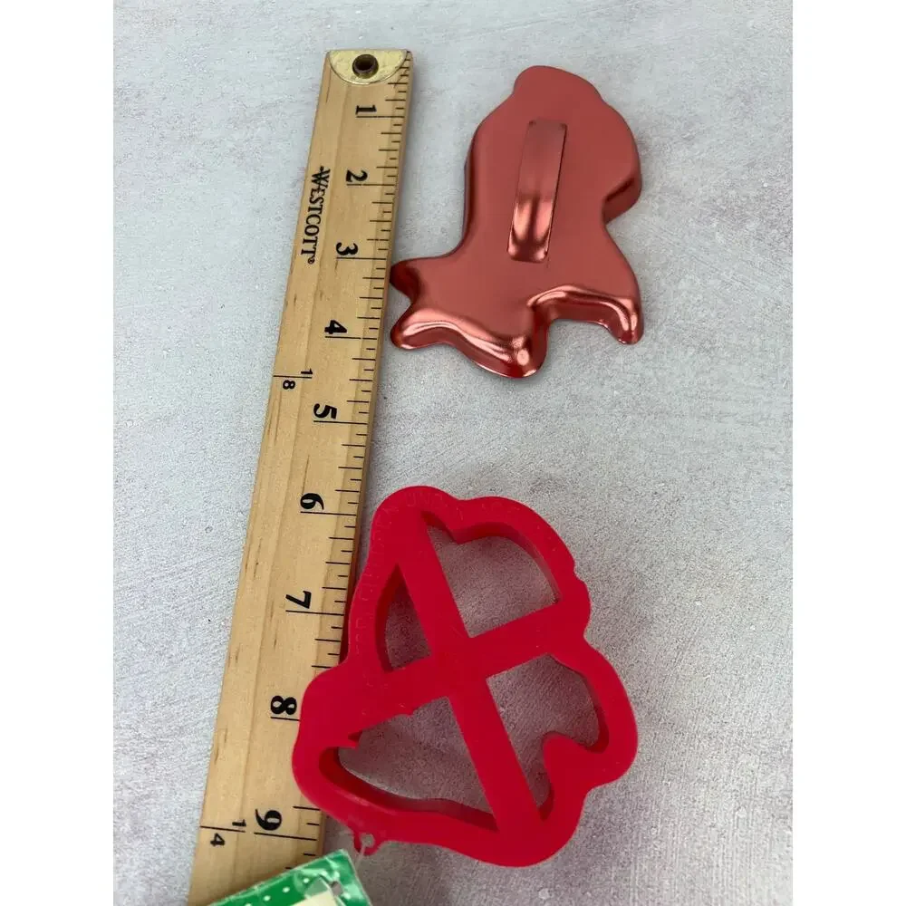 Vintage Easter Cookie Cutters‎ Lamb Easter Egg Bunnies Lot of 4